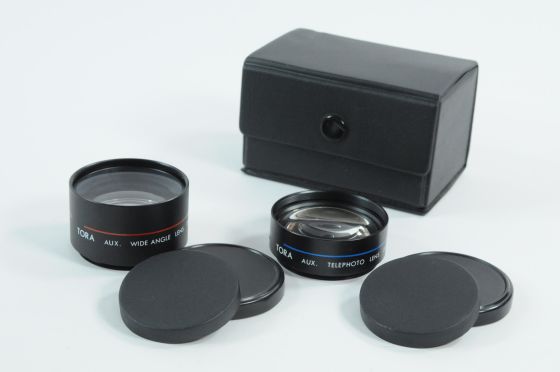 Tora Wide Angle (2M) & Telephoto (2.5M) Auxiliary Lenses