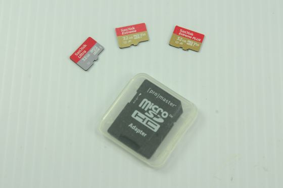 3x SanDisk 32GB Micro SD Card