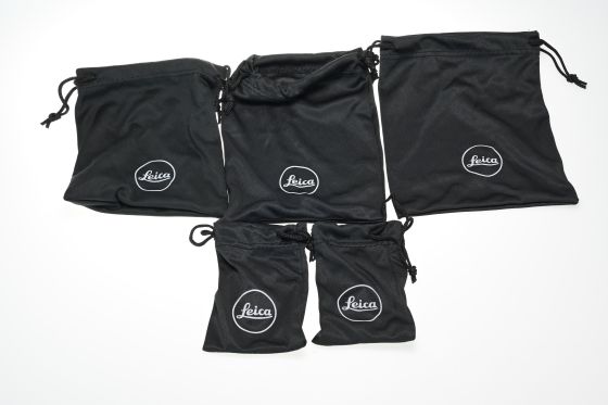 Lot of Leica Leitz Soft Pouch Bag Case