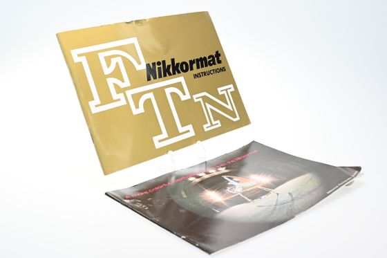 Nikon Nikkormat FTN Instruction Book Owner Manual