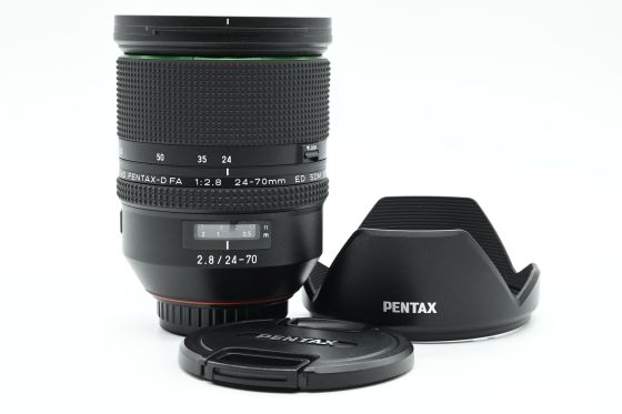 Pentax HD 24-70mm f2.8 ED D FA SDM WR Lens 24-70/2.8