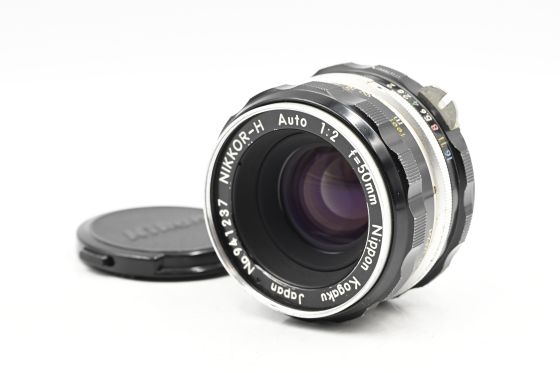 Nikon Nikkor Non-AI 50mm f2 H Nippon Kogaku Lens