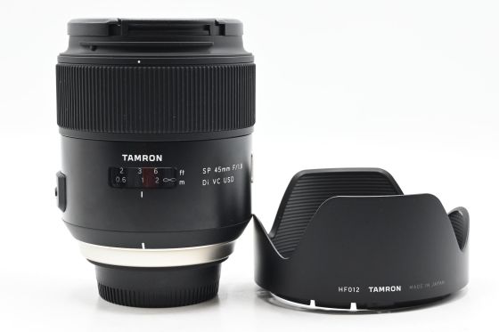 Tamron AF F013 SP 45mm f1.8 Di VC USD Lens Nikon F (FX)