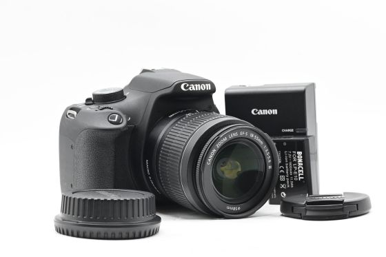 Canon EOS 1200D 18MP Digital SLR Camera Kit (Rebel T5) w/ 18-55mm Lens