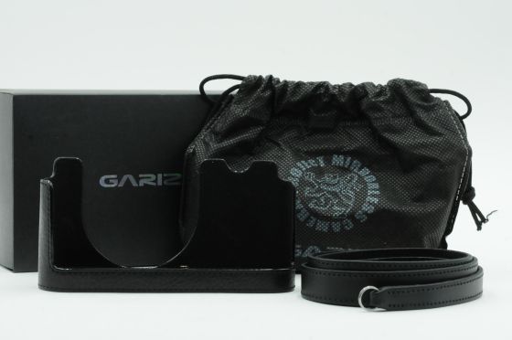 Gariz BL-LCXV Black Leather Protector Half Case For X Vario Typ 107