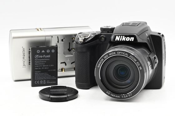 Nikon Coolpix P500 12.1MP Digital Camera w/36x Zoom