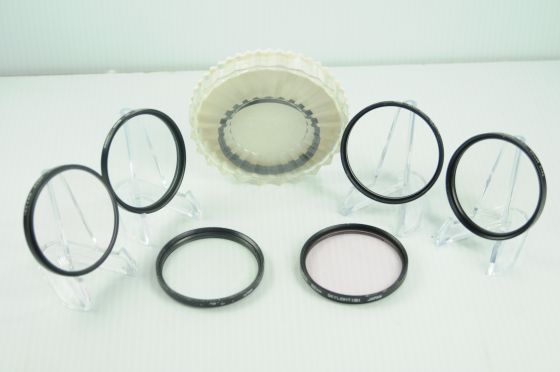 Lot of Assorted 62mm Lens Filters