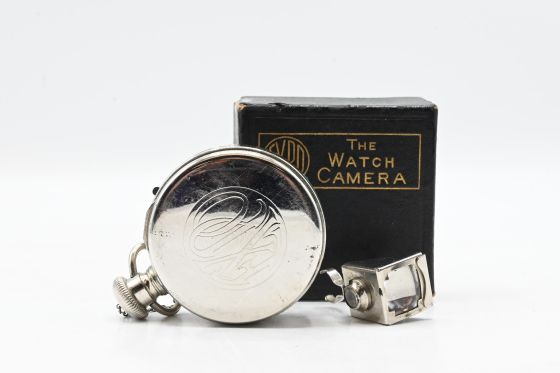 Expo Pocket Watch Camera (Antique, Spy, Miniature)