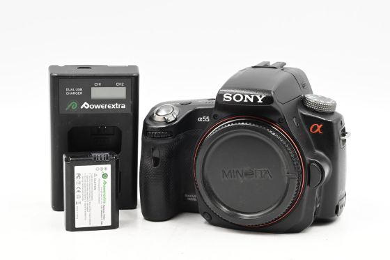 Sony A55 16.2MP Digital SLR Camera Body SLT-A55V
