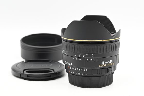 Sigma AF 15mm f2.8 EX DG Fisheye Lens Nikon