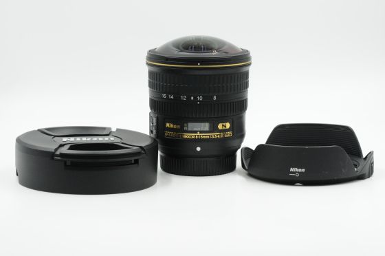 Nikon Nikkor AF-S 8-15mm f3.5-4.5 E ED Fisheye Lens