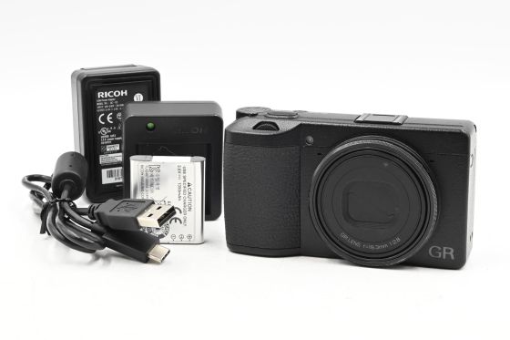 Ricoh GR III 24.2MP Digital Camera 18.3mm f2.8 Lens