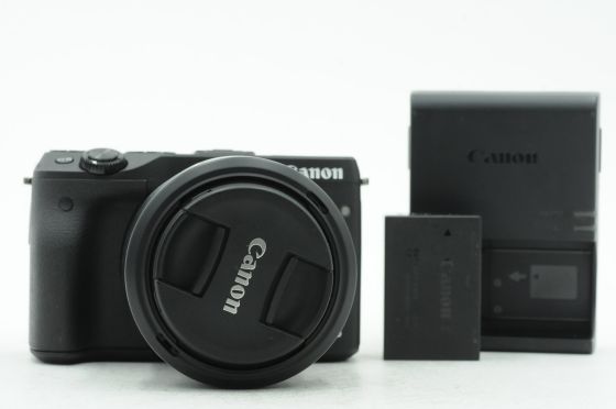 Canon EOS M3 24.2MP Mirrorless Digital Camera Kit w/ 18-55mm Zoom Lens