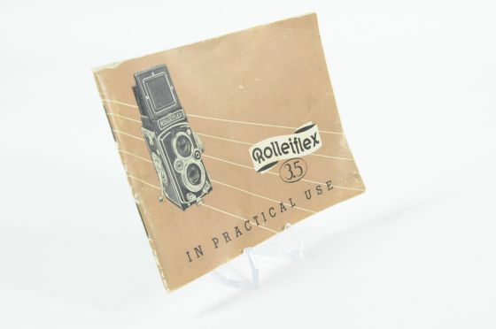Rolleiflex 3.5 In Practical Use Instruction Manual