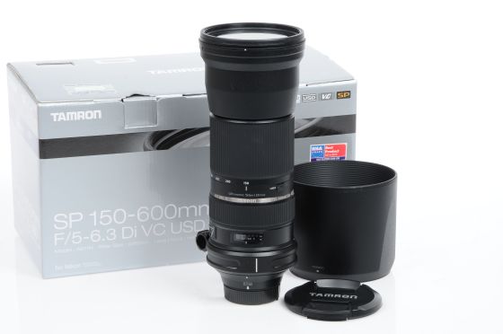 Tamron A011 AF 150-600mm f5-6.3 SP Di VC USD Lens Nikon