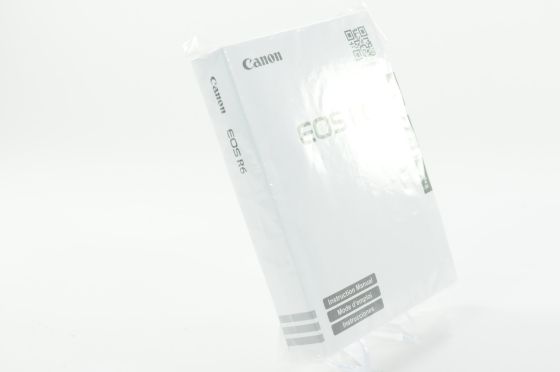 Canon Instruction Manual EOS R6