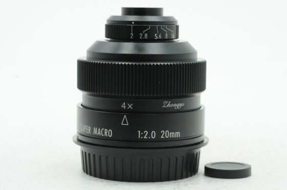 Mitakon Zhongyi 20mm f2 4.5x Super Macro Lens Canon EF