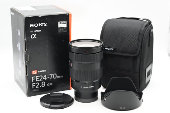 Sony FE 24-70mm f2.8 G Master GM Lens E Mount SEL2470GM