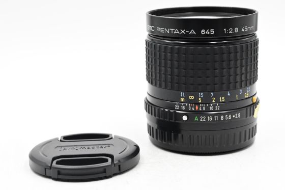 Pentax 645 45mm f2.8 SMC A Lens