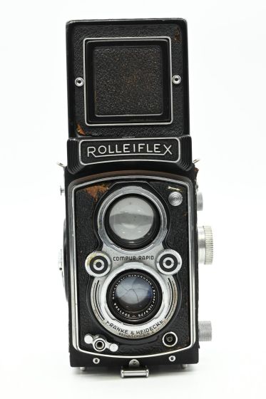 Rolleiflex 3.5 TLR Medium Format Camera w/75mm f3.5 Xenar Lens *Read