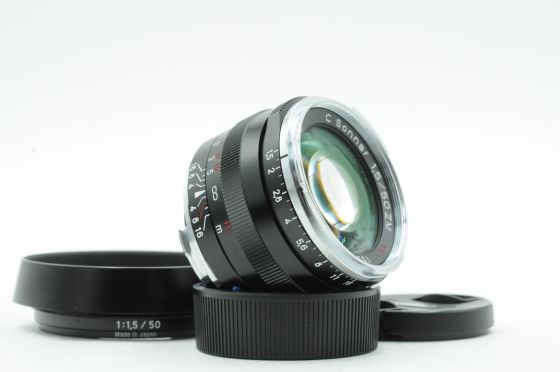 Zeiss 50mm f1.5 C Sonnar T* ZM Manual Focus Lens Leica M Mount