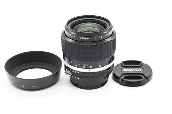 Nikon Nikkor AI-S 35mm f1.4 Lens AIS