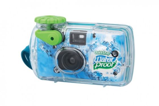 QuickSnap Waterproof 800 35mm Disposable Camera (27 Exposures)