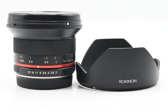 Rokinon 12mm f2 ED AS IF NCS MFT Lens Samsung NX