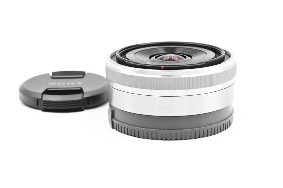 Sony 16mm f2.8 E Lens SEL16F28 Silver