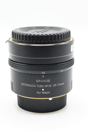 Savage Macro Art Extension Tube AF16 55-71mm for Nikon F Mount