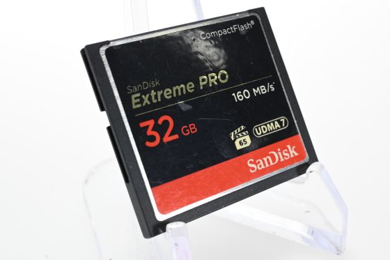 SanDisk Extreme Pro 32GB 160MB/s CompactFlash Card