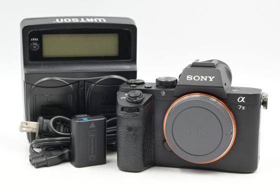Sony Alpha a7 II Mirrorless 24.3MP Digital Camera Body (a7II)