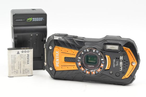 Pentax Optio WG-2 16MP GPS Digital Camera w/5x Zoom