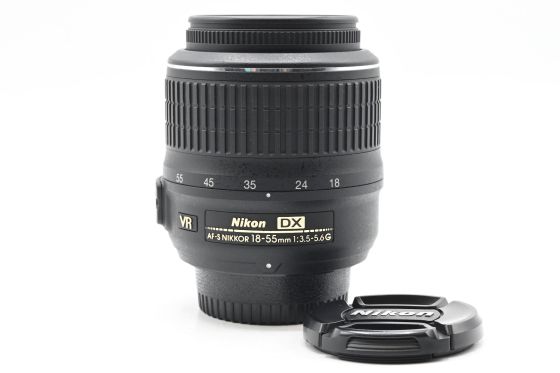 Nikon Nikkor AF-S 18-55mm f3.5-5.6 G VR DX Lens AFS