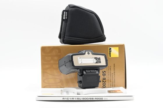 Nikon SB-R200 i-TTL Wireless Remote Speedlight Flash Head