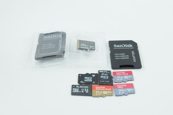 Lot of Assorted Micro SD Cards/Adapters