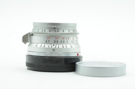 Leica 11308 35mm f2 Summicron Lens Chrome v.I 8-Element