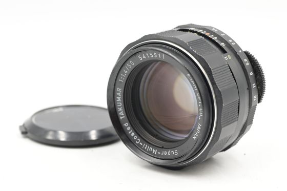 Pentax 50mm f1.4 Super-Multi-Coated Takumar M42 Lens