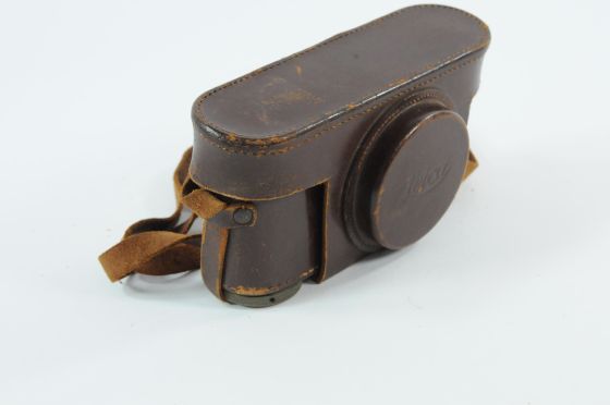 Leica (Screw Mount) Brown Leather Case F/Leica Cameras