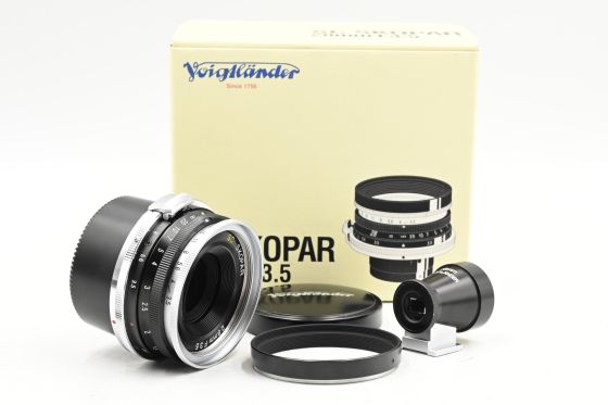 Voigtlander 28mm f3.5 SC Skopar lens w/ Finder for Nikon Rangefinder