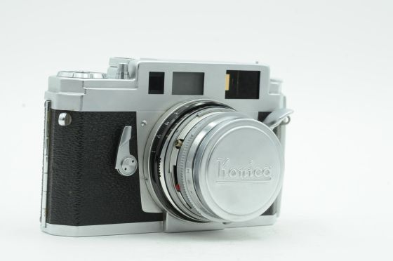 Konica IIIA Rangefinder Film Camera w/50mm f1.8 Hexanon III-A