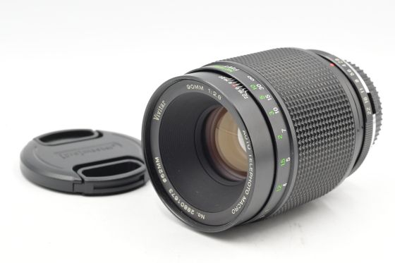 Vivitar 90mm f2.5 MC Macro Telephoto Lens for Olympus OM