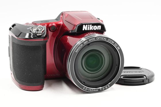 Nikon Coolpix L840 16MP Digital Camera w/38x Zoom Red