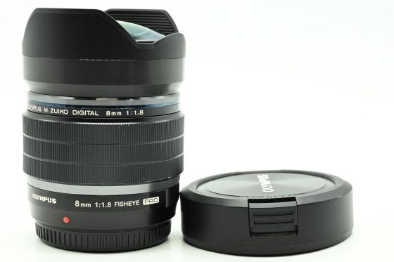 Olympus Digital 8mm f1.8 M.Zuiko ED Fisheye PRO MFT Lens