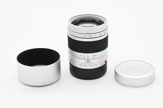 Leica 11683 75mm f2.4 Summarit-M 6-Bit Lens Silver