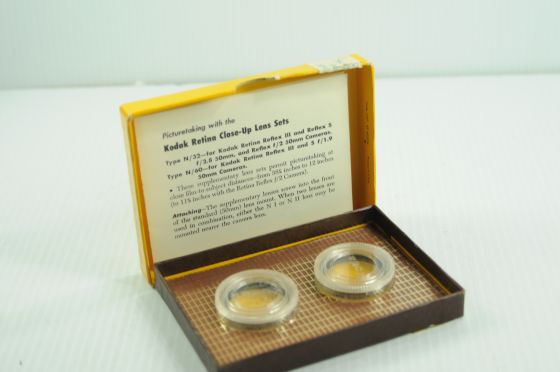 Vintage KODAK Retina Close-Up Lens Set TYPE N 32mm