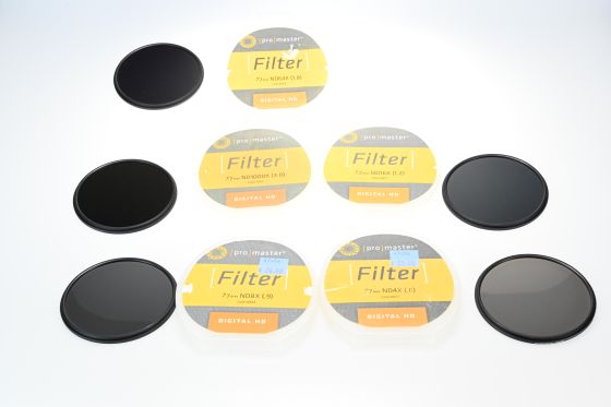Lot of 77mm Promaster ND Filters Digital HD