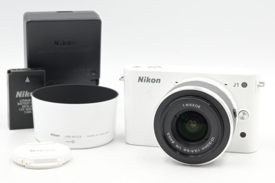 Nikon 1 J1 10.1MP Mirrorless Digital Camera Kit w/ 10-30mm Lens
