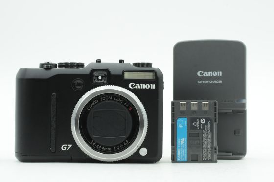 Canon PowerShot G7 10MP Digital Camera w/6x Zoom