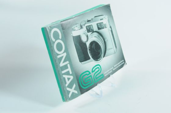 Contax G2 Camera Instruction Manual
